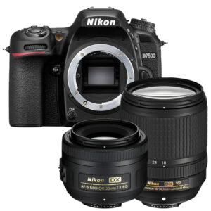 NIKON D7500 + AF-S 18-140MM VR + AF-S 35MM DX 1.8