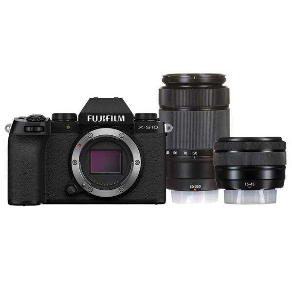 FUJIFILM X-S10 + XC 15-45MM + XC 50-230MM