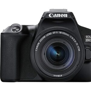 CANON EOS 200D Camera with 18-55mm STM Lens (Black)