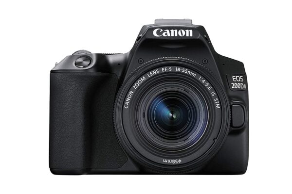 CANON EOS 200D Camera with 18-55mm STM Lens (Black)