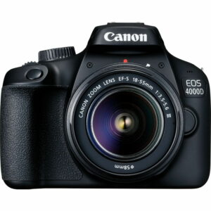 CANON EOS 4000D Digital SLR Camera with EF-S 18-55mm f/3.5-5.6 III Lens