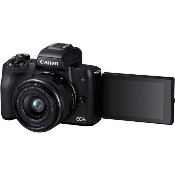Canon EOS M50 Mirrorless Camera With EF-M 15-45mm IS STM Lens – Black - Image 5