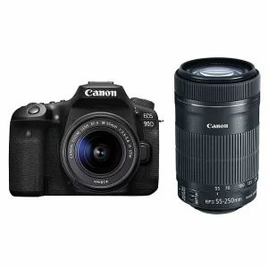 CANON EOS 90D Digital SLR Camera + EF-S 18-55mm f/3.5-5.6 IS STM Lens