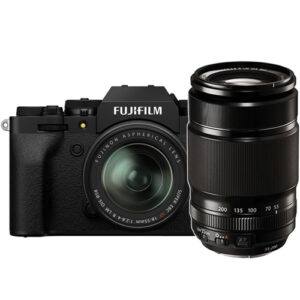 FUJIFILM X-T4 BLACK + XF 18-55 MM + XF 55-200 MM