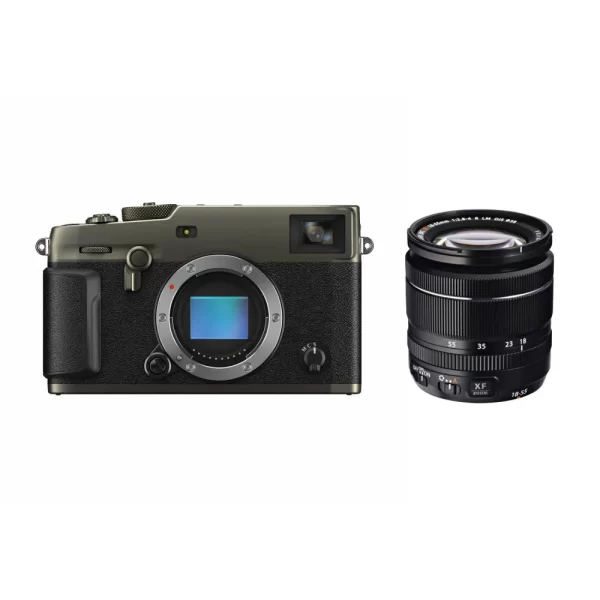 FUJIFILM X-PRO3 TITAN DURA BLACK + XF 18-55MM