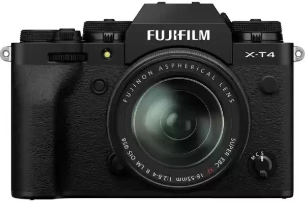 FUJIFILM X-T4 ZWART + XF 18-55MM