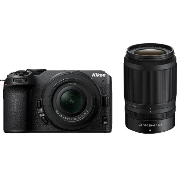 NIKON Z30 BODY + NIKON NIKKOR Z DX 16-50MM F/3.5-6.3 VR LENS