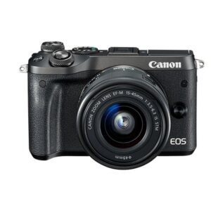 Canon EOS M6 Mk II Compact Mirrorless Camera Body Black