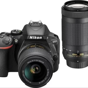 NIKON D5600 DSLR CAMERA BLACK + AF-